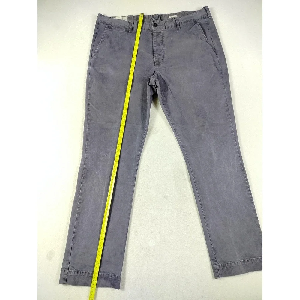 Denim & Supply Ralph Lauren Pants Mens 40 Gray Stretch Chino Business Casual